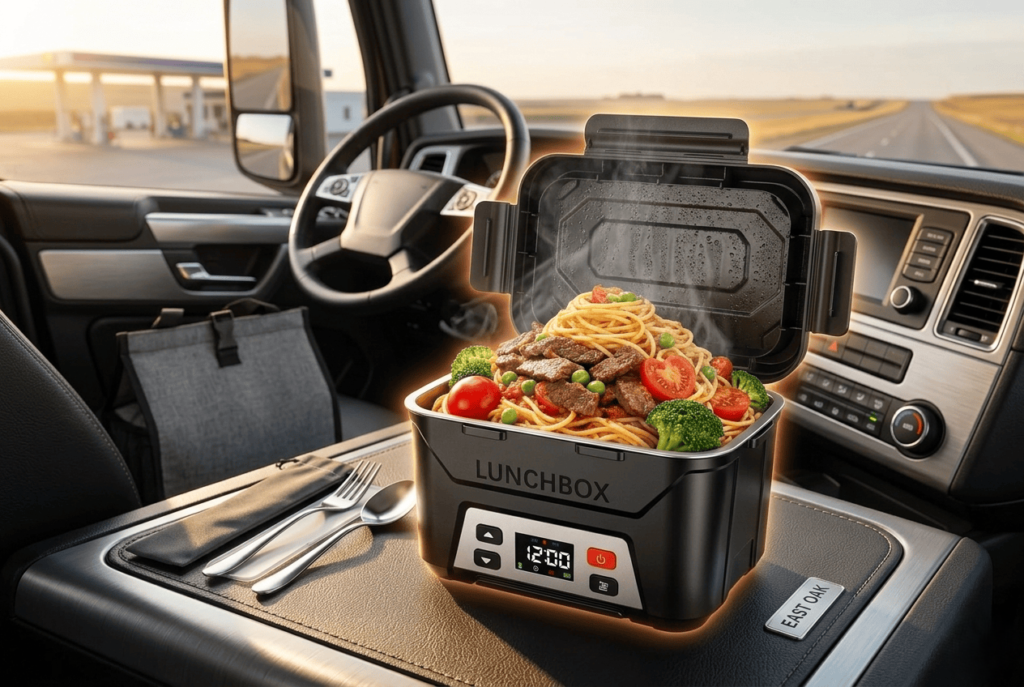 EAST OAK Cordless Heated Lunch Box