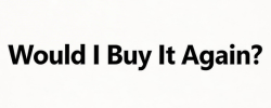 Would I Buy It Again Logo