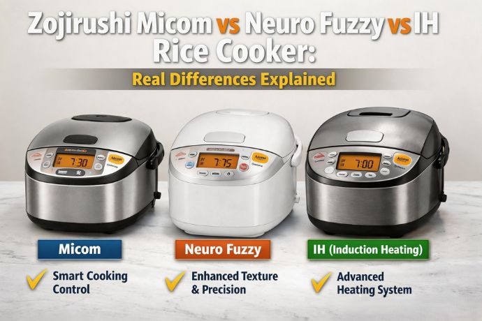 Zojirushi Micom vs Neuro Fuzzy vs IH