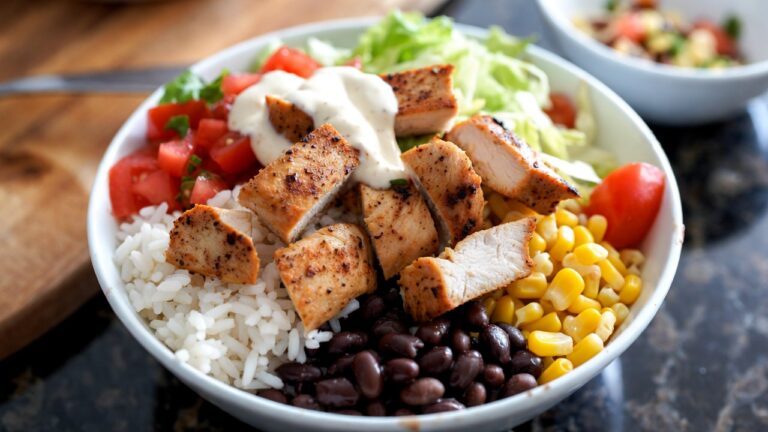 Chipotle Chicken Burrito Bowl Recipe at Home